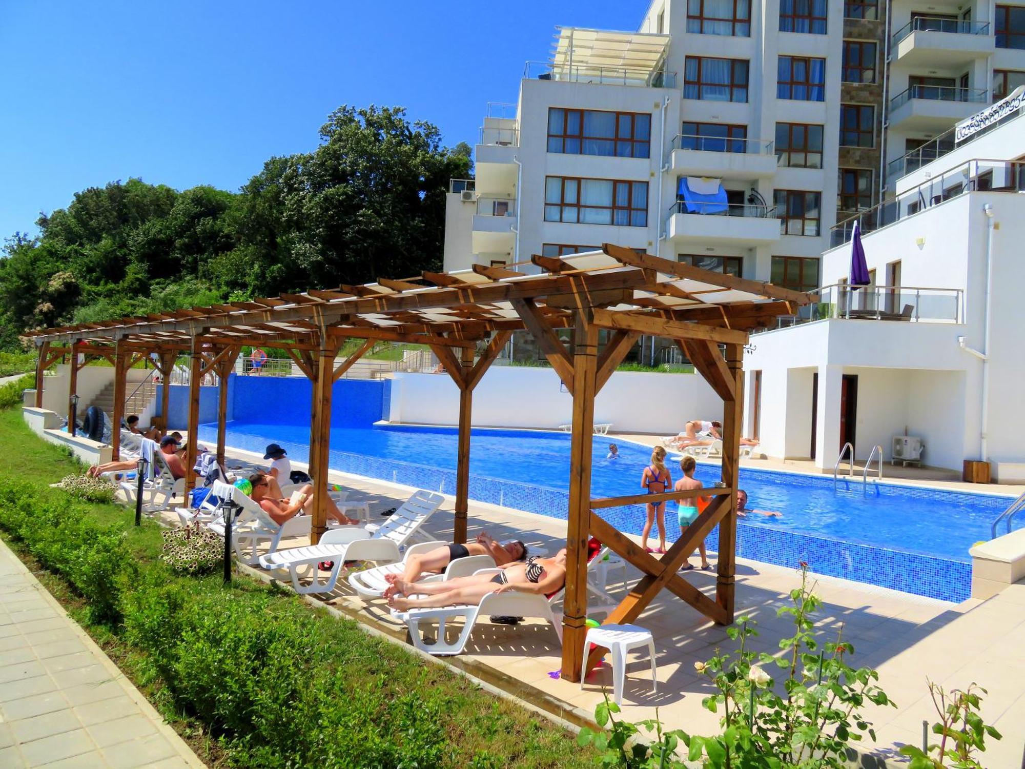 Апартаменти Бяла Клиф - Byala Cliff Apartments Eksteriør billede